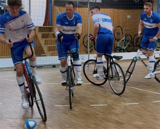 INPOTRON Radballer erkämpfen wichtige Punkte in der Landesliga