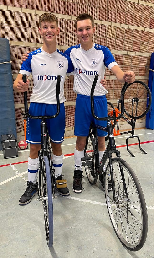 Starker Auftakt der Singener Radball-Junioren