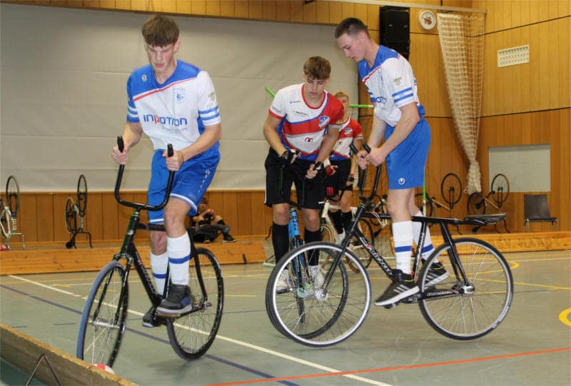Singener Radball-Junioren verteidigen Ihre Tabellenspitze