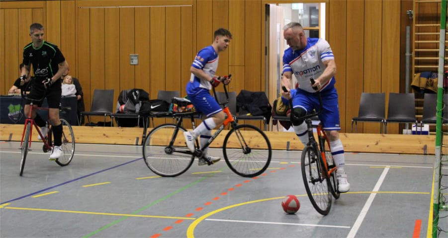 Aufstiegsrunde & Abstieg für Singener Radballer